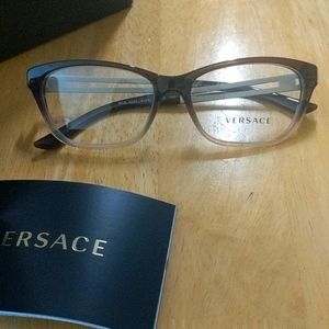 NEW Versace Frames brown transparent ombre med / large frame